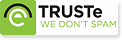 site privacy statement reviewed by truste