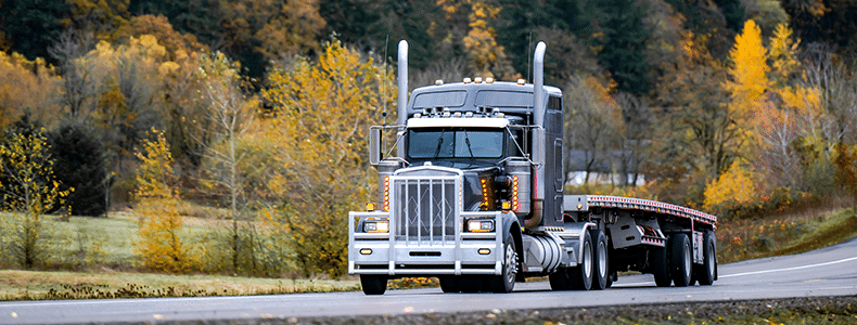 semi like ones used on shipping wars