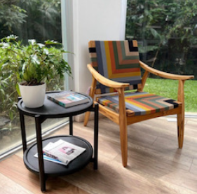 Chair & Side Table from Mayasa & Co