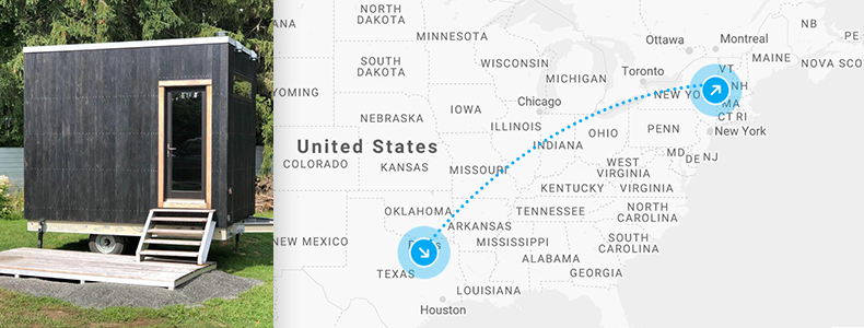 tiny home shipping