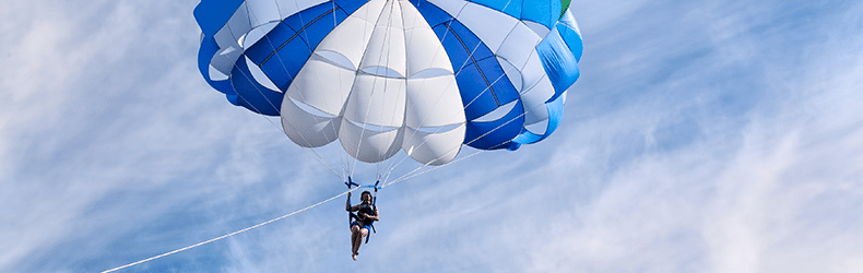 parasailing