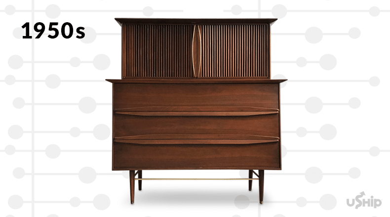 1950s furniture design - mid-century modern credenza