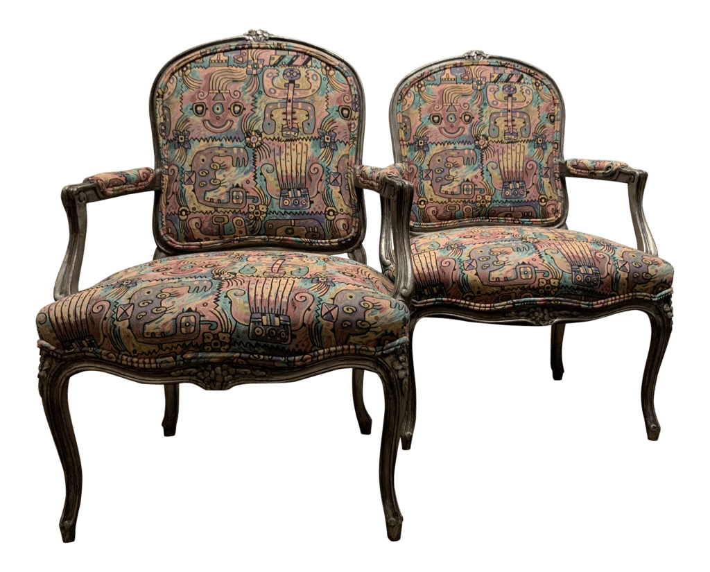 90s upholstered chairs