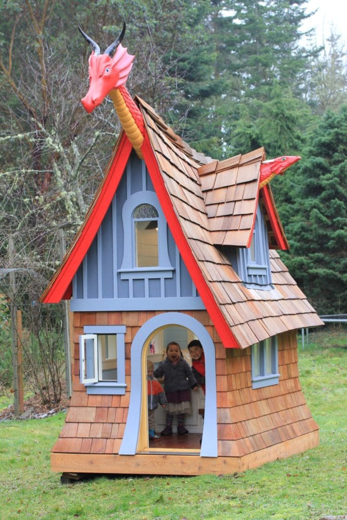 kids dragon playhouse