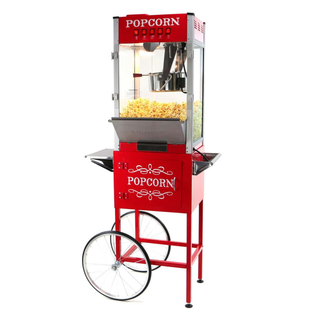 popcorn cart holiday entertainment