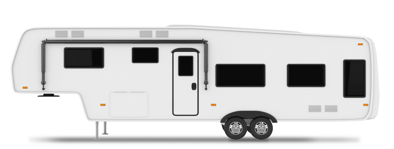 stand alone fifth-wheel travel trailer
