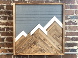 rustic mountain cabinets from etsy