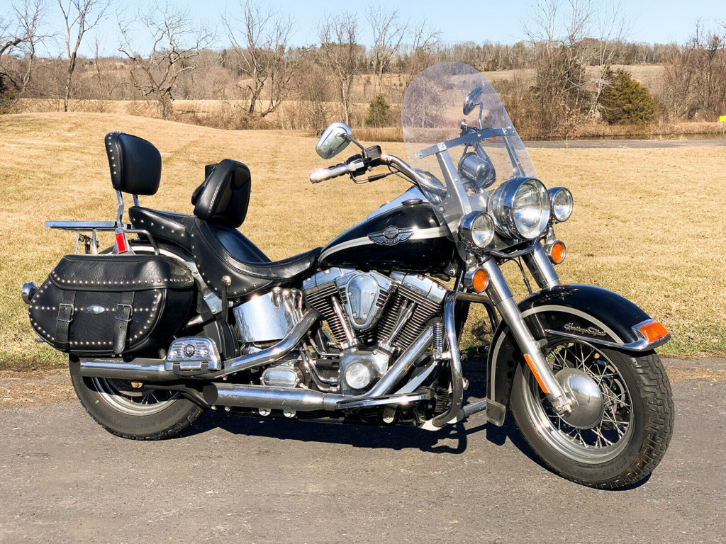 2003 Harley-Davidson 100th Anniversary Softail Heritage Classic, available on eBay Motors.