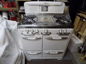 vintage stove