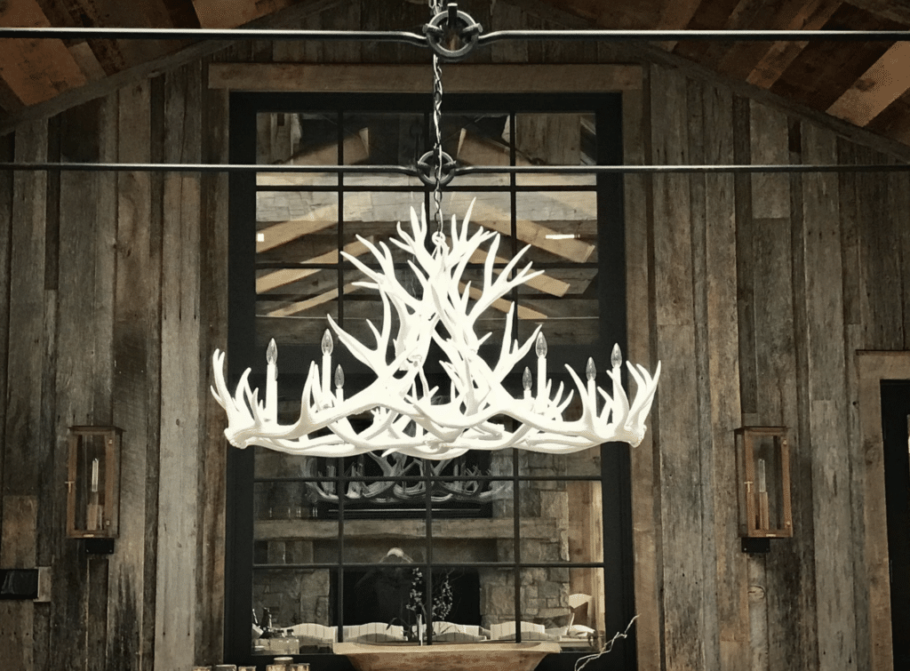 Antler Chandelier from Etsy furniture shop