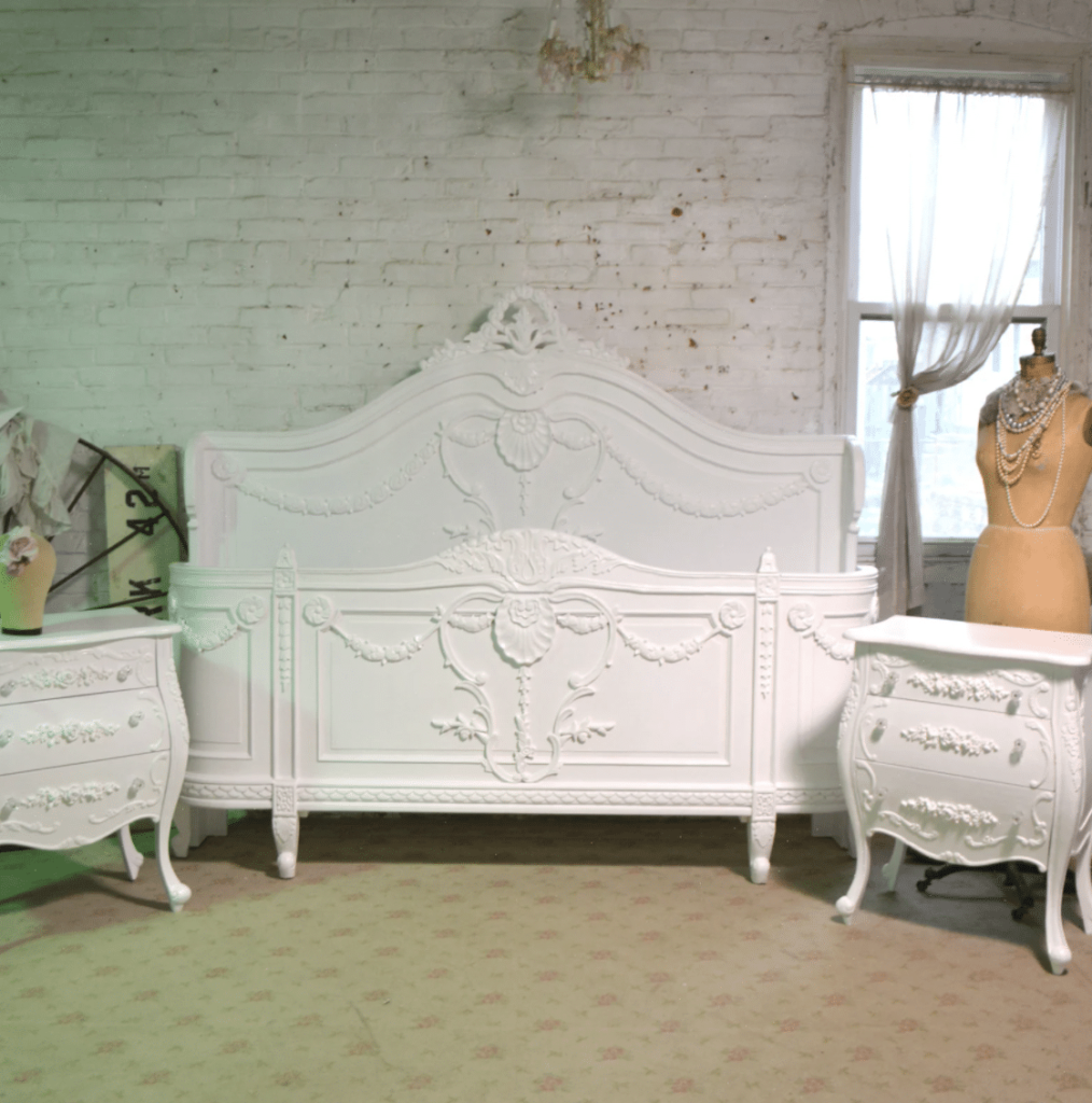 Painted Cottage Shabby French Romantic Bed