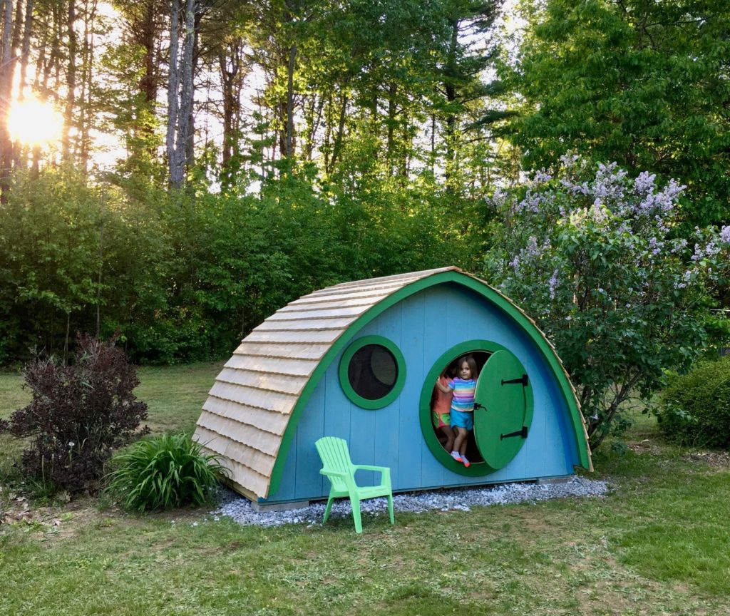 hobbit hole outdoor playhouse