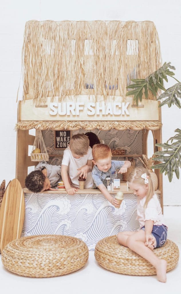 Etsy gifts for kids - surf shack playhouse