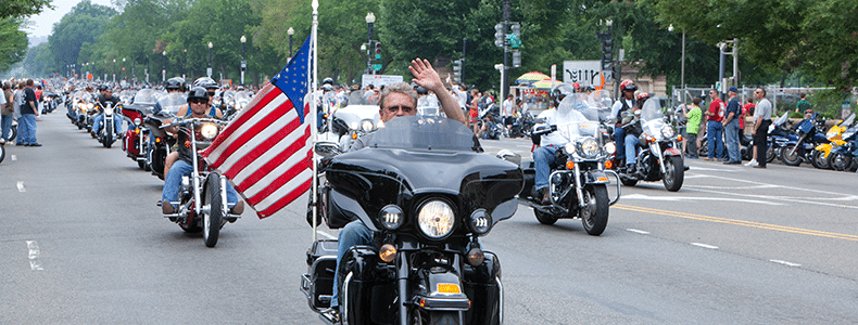 rolling thunder biker rally