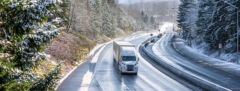 example of winter car shipping