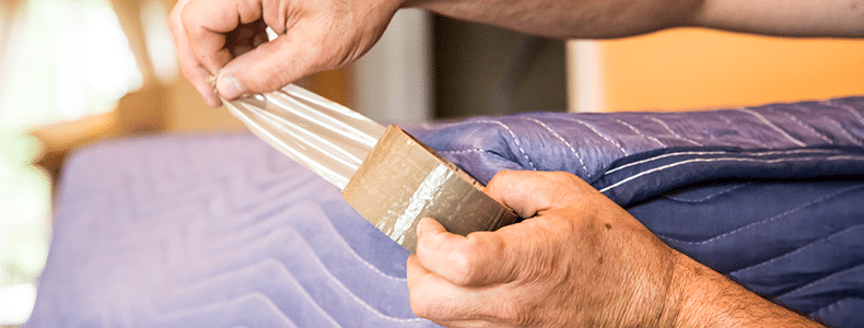 blanket-wrapping is part of what uShip piano movers do