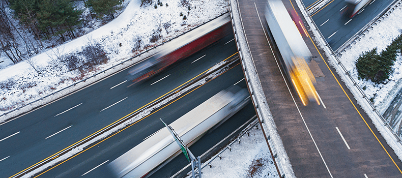 busy winter roads can affect vehicle shipping prices