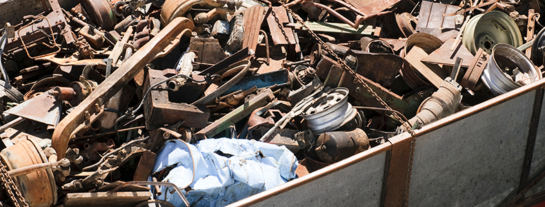 junk and salvaged parts