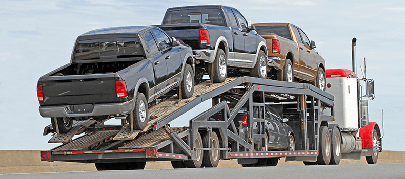 open trailer for car relocation service