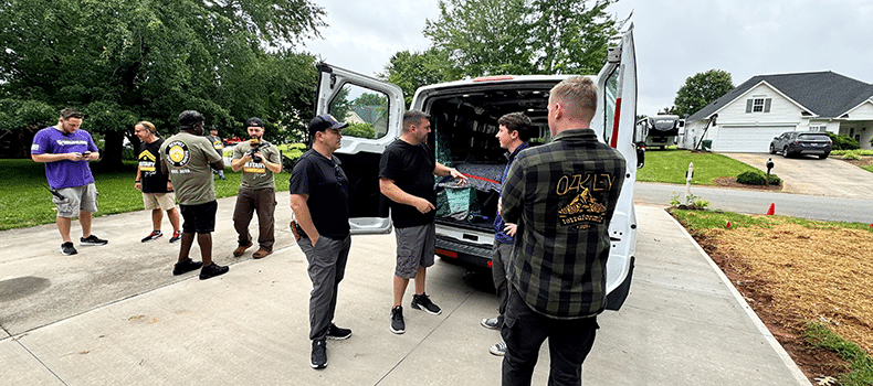 A behind the scenes look at uShip featured on Military Makeover with Montel