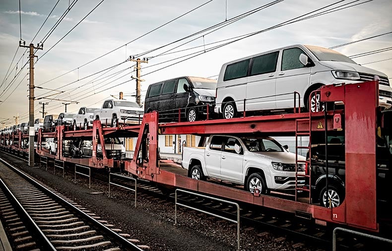 vehicle on journey carried goods